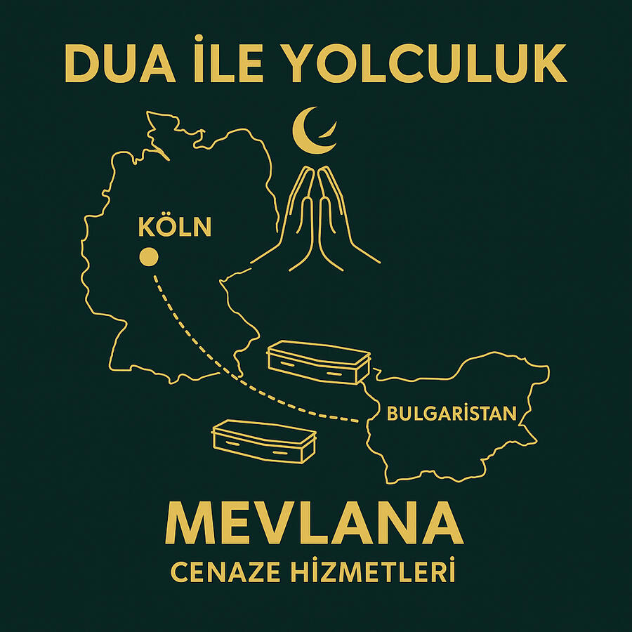 Mevlana Cenaze Hizmetleri, Avrupa ve Balkanlardan Türkiye’ye cenaze nakli sürecinde güven, hız ve dini hassasiyet ilkeleriyle hizmet verir. Ailelerin en zor anlarında yanlarında olarak, tüm resmi ve dini işlemleri eksiksiz bir şekilde tamamlar. Yurt dışın